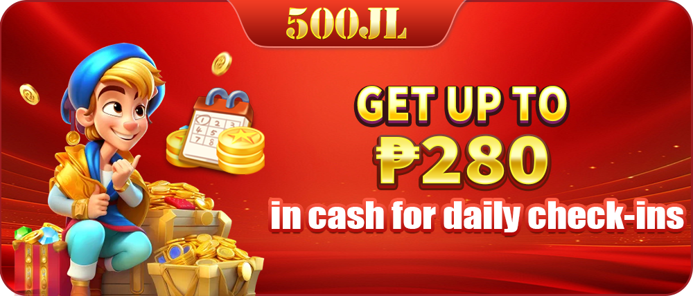Sign in daily and receive ₱280