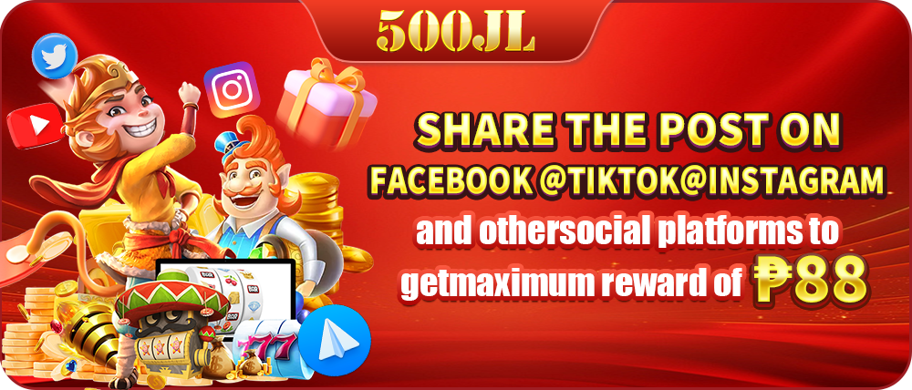 Share on social media and earn ₱88