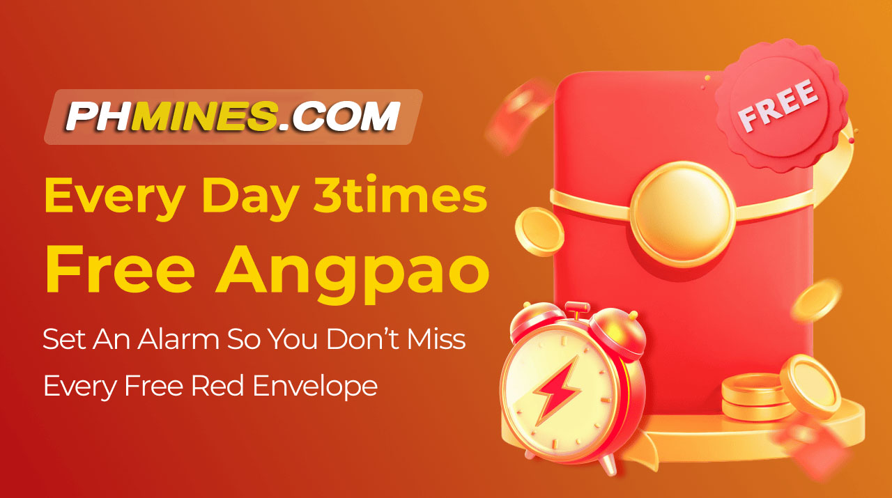 Every day 3times free angpao