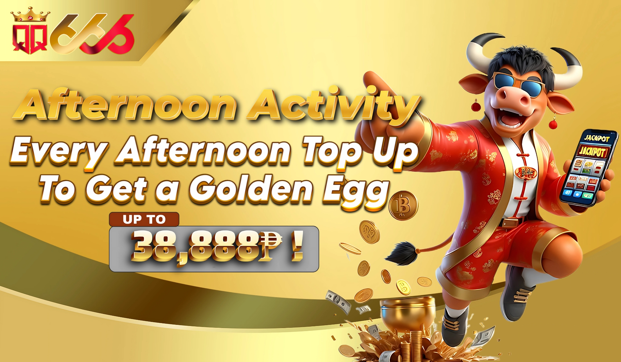 Afternoon recharge event huge bonus