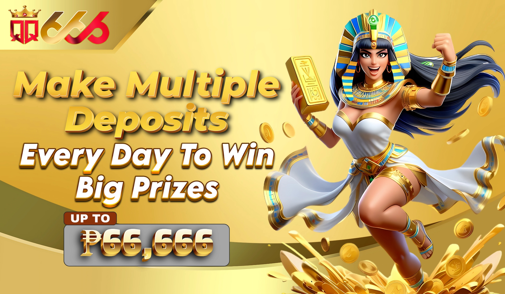 Multiple deposits per day to win big prizes