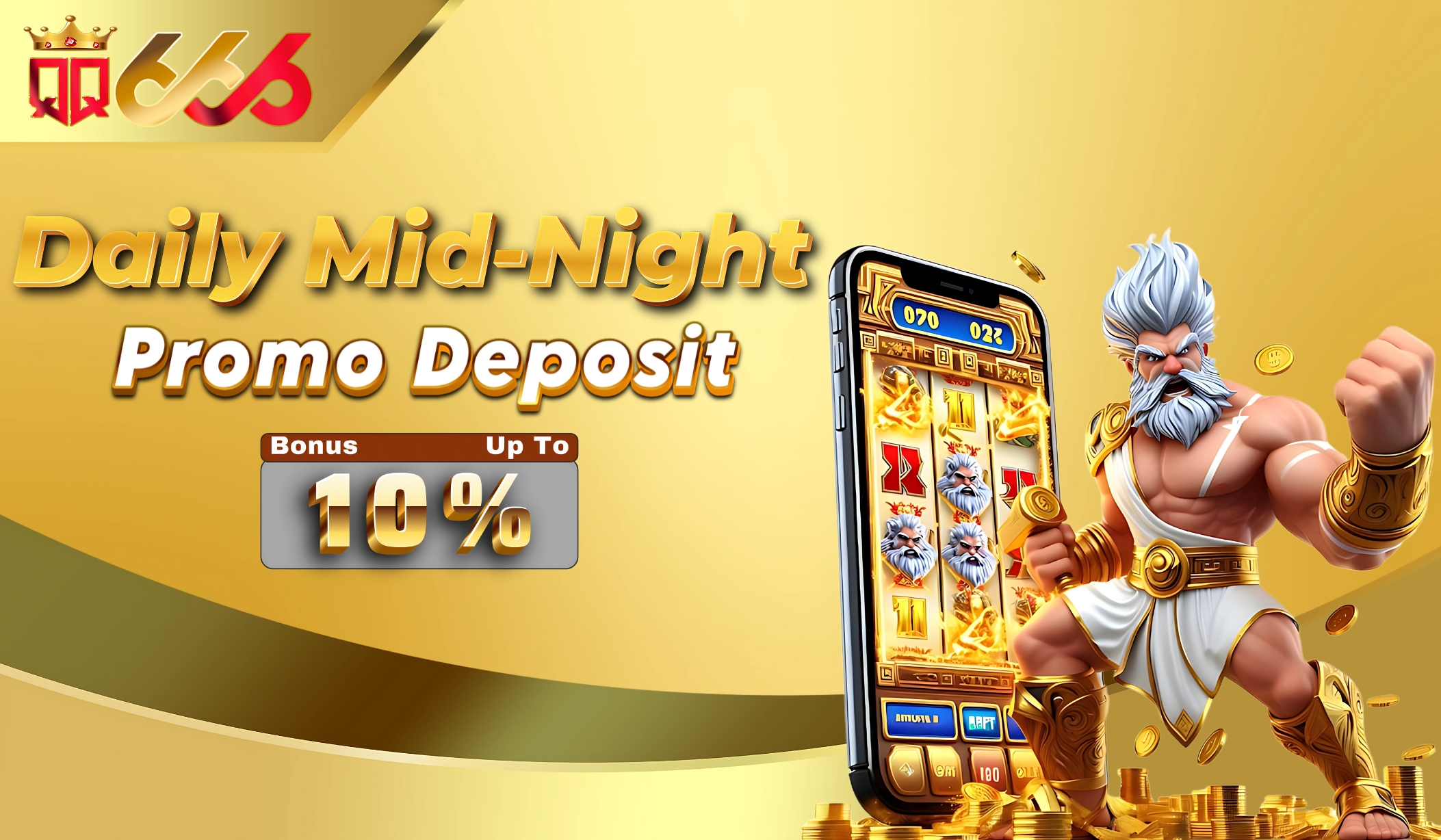 DAILY MID-NIGHT PROMO DEPOSIT  BONUS  UP TO10%